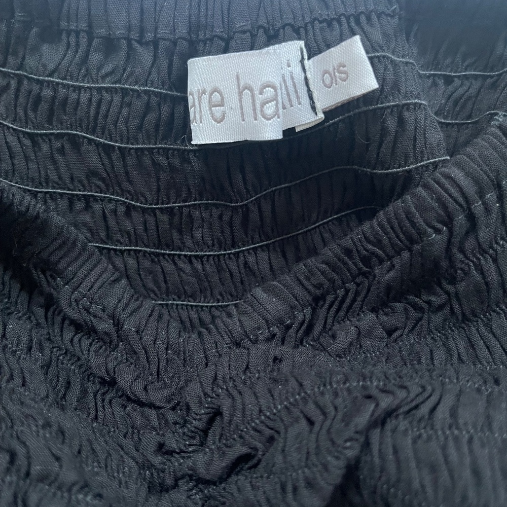 Black Maxi With Flutter Sleeves And Smocked Bodice - image 6